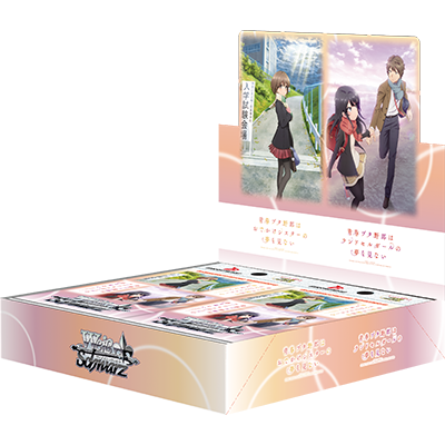 Rascal Does Not Dream - Weiss Schwarz Card Game - Booster Box, Franchise: Rascal Does Not Dream, Brand: Weiss Schwarz, Release Date: 2024-03-15, Trading Cards, Cards per Pack: 8 cards, Packs per Box: 12 packs, Nippon Figures