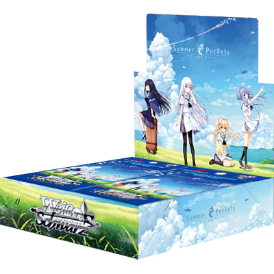Summer Pockets - Weiss Schwarz Card Game - Booster Box, Franchise: Summer Pockets, Brand: Weiss Schwarz, Release Date: 2018-08-24, Type: Trading Cards, Cards per Pack: 9, Packs per Box: 16, Nippon Figures