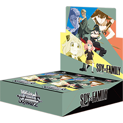 SPY×FAMILY - Weiss Schwarz Card Game - Booster Box, Franchise: SPY×FAMILY, Brand: Weiss Schwarz, Release Date: 2023-07-21, Trading Cards, 1 pack of 9 cards, 16 packs per Box, Nippon Figures