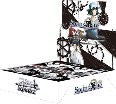 STEINS;GATE - Weiss Schwarz Card Game - Booster Box, Franchise: STEINS;GATE, Brand: Weiss Schwarz, Release Date: 2018-10-26, Type: Trading Cards, Cards per Pack: 9, Packs per Box: 16, Nippon Figures