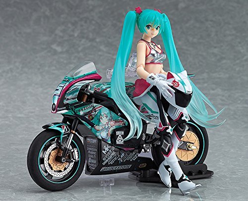 GOOD SMILE Racing - Vocaloid - Hatsune Miku - Figma #233 - EV MIRAI ver., Racing 2013 (Max Factory) - Figures - Nippon Figures