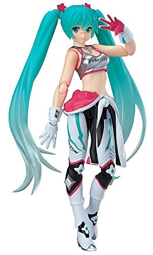 GOOD SMILE Racing - Vocaloid - Hatsune Miku - Figma #233 - EV MIRAI ver., Racing 2013 (Max Factory) - Figures - Nippon Figures
