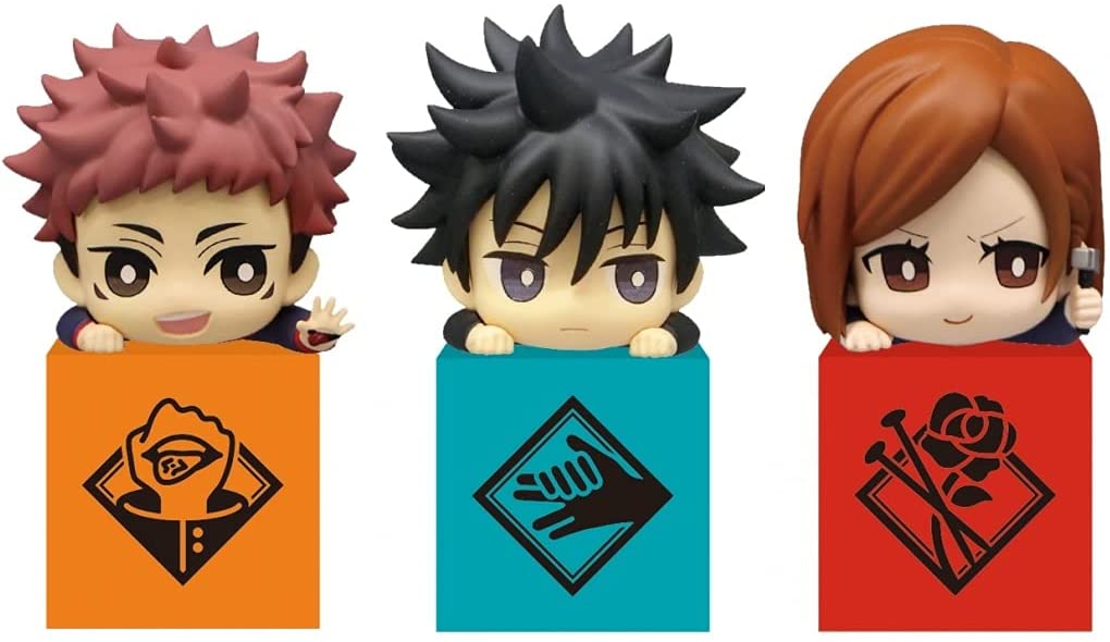 Jujutsu Kaisen - Megumi Fushiguro - Yuji Itadori - Nobara Kugisaki - Hikkake Figure Ver. 1 - 3 Set (FuRyu) - Figures - Nippon Figures