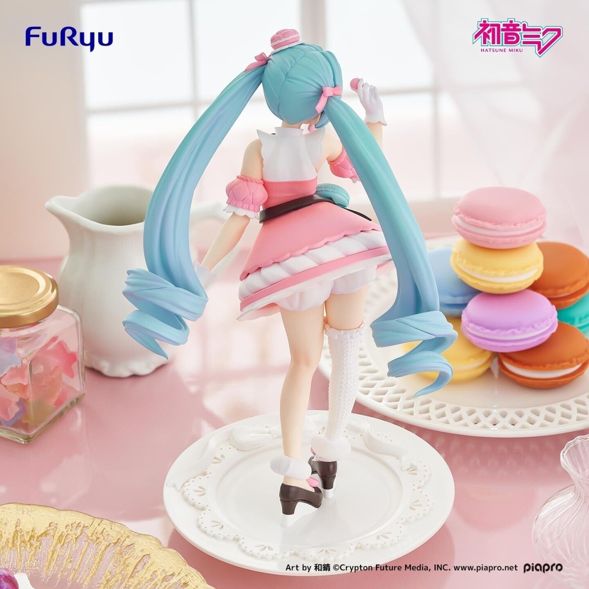 Piapro Characters - Hatsune Miku - Exc∞d Creative - Sweet Sweets - Macaron (FuRyu) - Figures - Nippon Figures