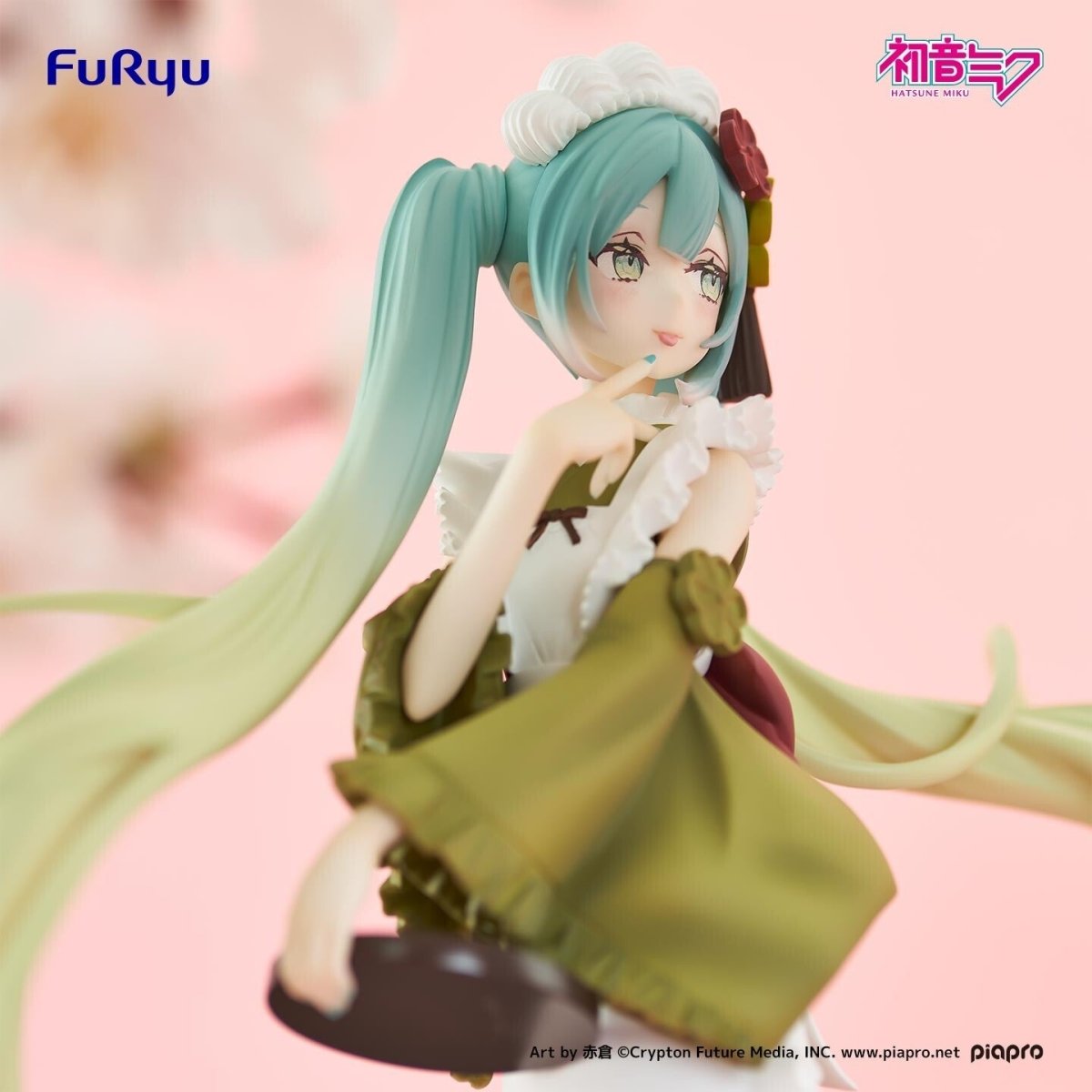 Piapro Characters - Hatsune Miku - Exceed Creative Figure - Sweet Sweets - Matcha Parfait (FuRyu) - Figures - Nippon Figures
