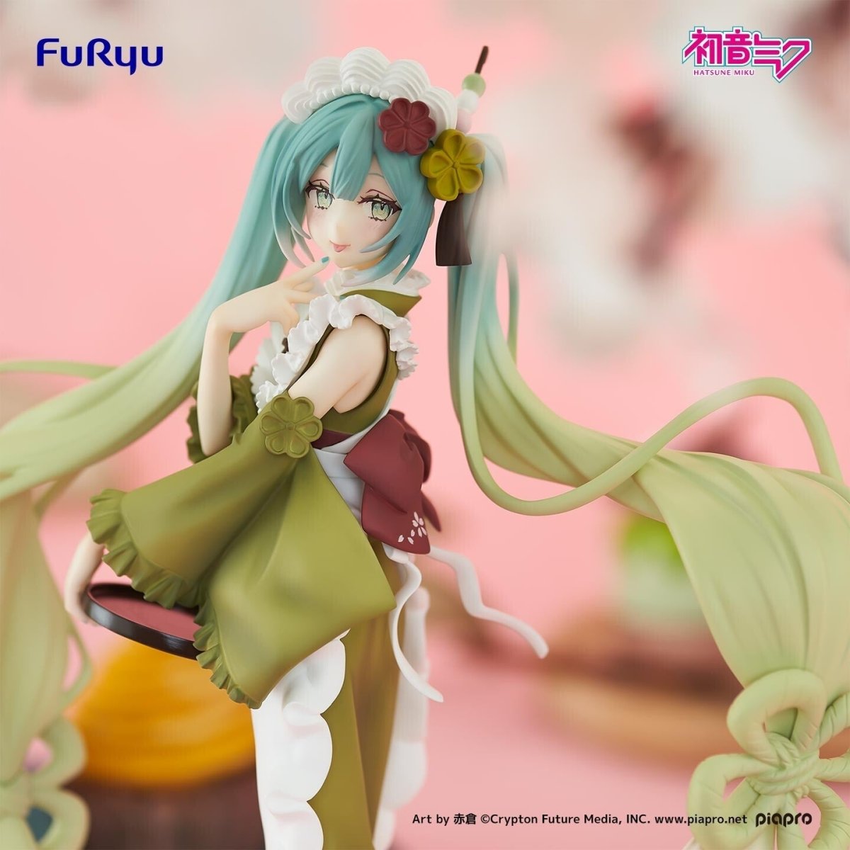Piapro Characters - Hatsune Miku - Exceed Creative Figure - Sweet Sweets - Matcha Parfait (FuRyu) - Figures - Nippon Figures