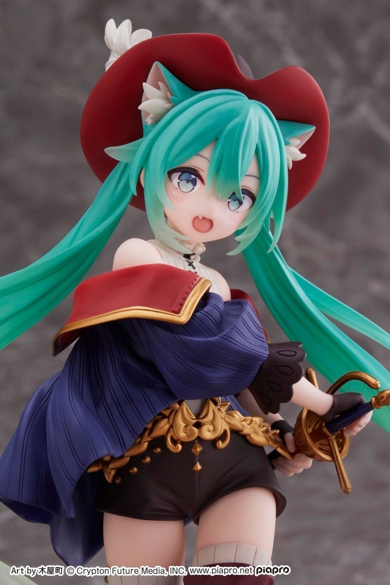 Piapro Characters - Hatsune Miku - Hatsune Miku Wonderland Figure - Nagagutsu o Haita Neko (Taito) - Figures - Nippon Figures