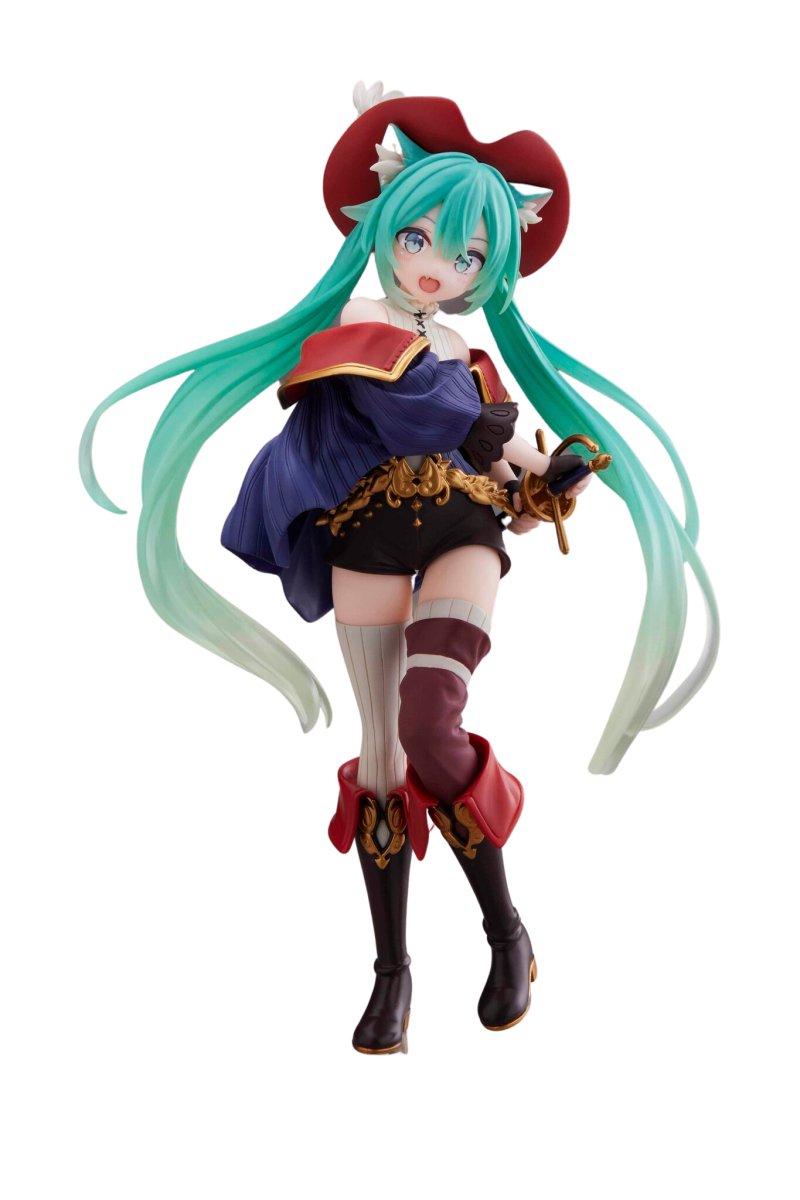 Piapro Characters - Hatsune Miku - Hatsune Miku Wonderland Figure - Nagagutsu o Haita Neko (Taito) - Figures - Nippon Figures
