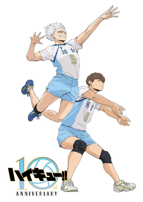 Haikyuu!! 10th Anniversary: New Visuals from Inarizaki & Aoba Johsai Released