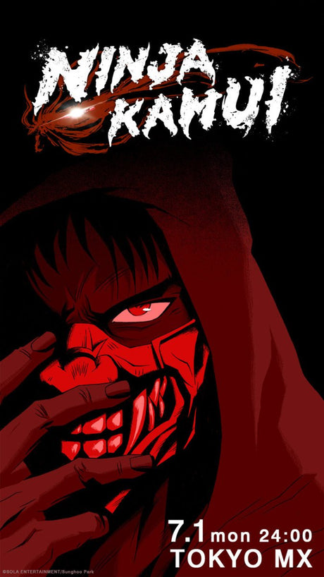 Jujutsu Kaisen Director Sunghoo Park Brings Dark Ninja Hero in "NINJA KAMUI" with Kenjiro Tsuda, Yuichi Nakamura, and More