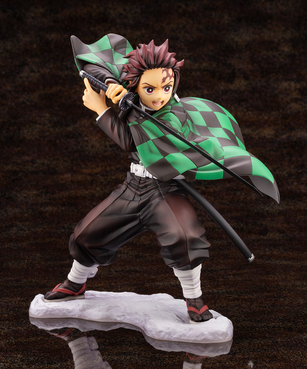 Demon Slayer - Kamado Tanjiro - ARTFX J - 1/8 (Kotobukiya), Franchise: Demon Slayer, Brand: Kotobukiya As Manufacturer, Release Date: 27. May 2020, Type: General, Scale: 1/8 H=178mm (6.94in, 1:1=1.42m), Material: ABSPVC, Store Name: Nippon Figures