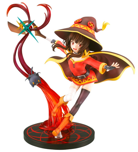 KonoSuba: Legend of Crimson - Chomusuke - Megumin - 1/7 - Explosion Magic ver. (Surfers’ Paradise), PVC, ABS material, 25.0 cm dimensions, Nippon Figures