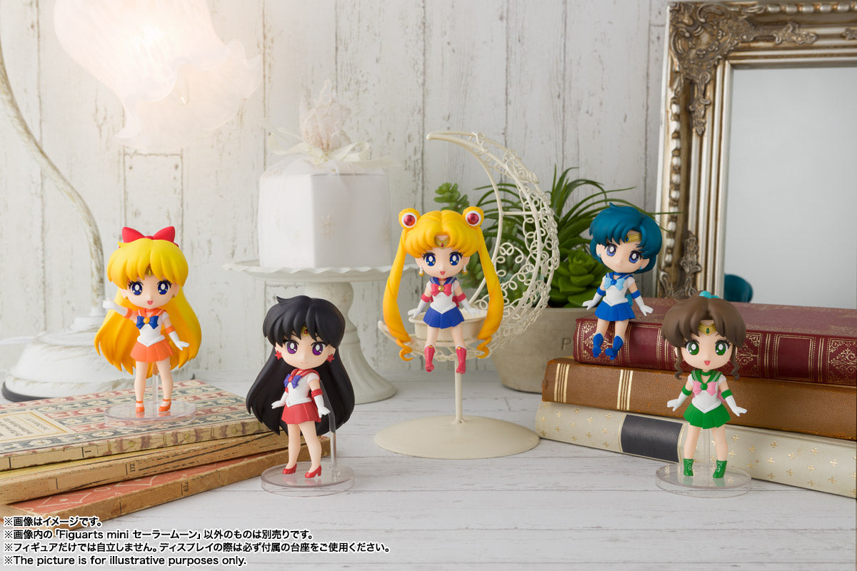 "Sailor Moon Figuarts mini, Bandai Spirits, Release Date: 23. Nov 2019, Dimensions: 90 mm, Material: ABSPVC, Nippon Figures"