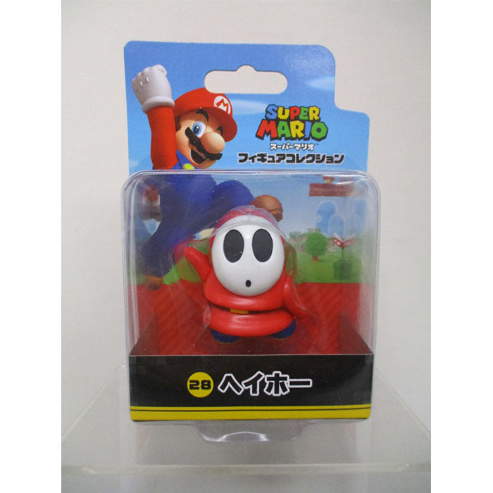 Super Mario - Shy Guy FCM-028 Figure Collection by San-ei Boeki, Franchise: Super Mario, Brand: San-ei Boeki, Type: General, Dimensions: W9.5×D5×H14 cm, from Nippon Figures