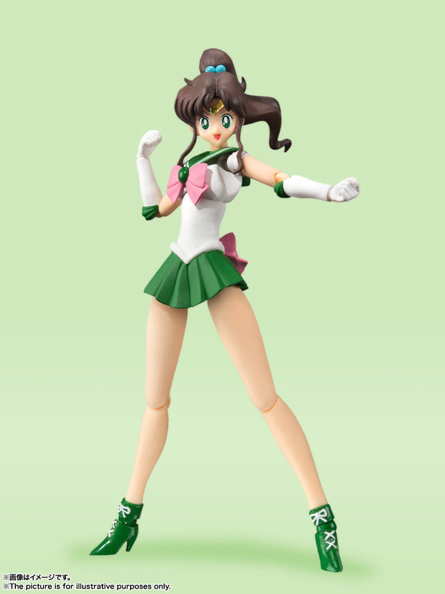 Bishoujo Senshi Sailor Moon - Sailor Jupiter - S.H.Figuarts - Animation Color Edition - 2023 Re-release (Bandai Spirits), Franchise: Bishoujo Senshi Sailor Moon, Release Date: 30. Nov 2023, Store Name: Nippon Figures