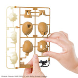 Pokémon - Eevee - Pokémon Model Kit Quick!! Collection No. 04 (Bandai), Easy and Simple Assembly, 20 parts, touch-gate system, Nippon Figures