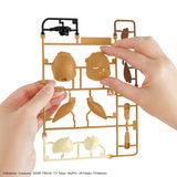 Pokémon - Eevee (Sleep) - Pokémon Model Kit Quick!! Collection No. 07 (Bandai), Easy assembly with only 16 parts, touch gate technology for tool-free assembly, includes foil sticker, sold by Nippon Figures