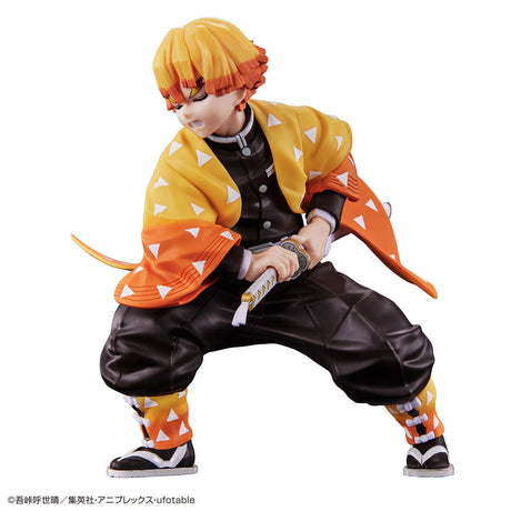 Demon Slayer - Agatsuma Zenitsu - Kimetsu no Yaiba Model Kit (Bandai), Easy assembly with no glue required, pre-painted parts for colorful finish, tampography printing for detailing, from Nippon Figures
