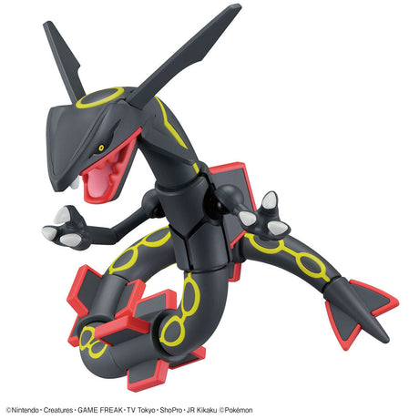 Pokémon - Black Rayquaza - Pokémon Model Kit Collection (Bandai), Franchise: Pokémon, Brand: Bandai, Release Date: 2023-10-21, Type: Model Kit, Store Name: Nippon Figures