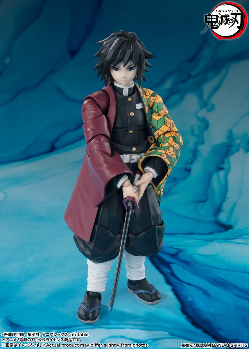 Demon Slayer - Tomioka Giyuu - S.H.Figuarts (Bandai Spirits), Franchise: Demon Slayer, Brand: Bandai Spirits, Release Date: 30. Sep 2024, Type: Action, Dimensions: H=150mm (5.85in), Nippon Figures