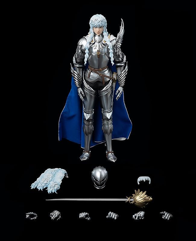 Berserk - Griffith - SiXTH - 1/6 - Reborn Band of Falcon Version (ThreeZero), Franchise: Berserk, Brand: ThreeZero, Release Date: 31. Mar 2024, Type: Action, Dimensions: H=297mm (11.58in, 1:1=1.78m), Scale: 1/6, Store Name: Nippon Figures