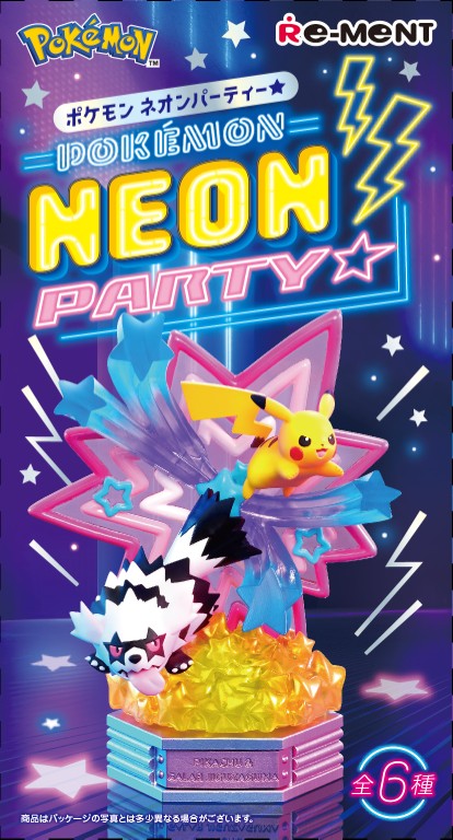 Pokémon - Neon Party - Re-ment - Blind Box