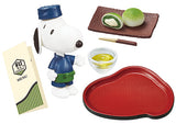 Snoopy - Japanese Tea House - Re-ment - Blind Box, Stylish Japanese café featuring Snoopy with dishes like dumplings and shaved ice, Nippon Figures