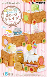 Sumikko Gurashi - Mogu Mogu♪Sweets Train - Re-ment - Blind Box, Franchise: San-X, Brand: Re-ment, Release Date: 14th March 2022, Type: Blind Boxes, Number of types: 6 types, Store Name: Nippon Figures