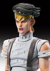 Diamond Is Unbreakable - JoJo's Bizarre Adventure - Kishibe Rohan - Super Action Statue #80 - Ver.3 - 2023 Re-release (Medicos Entertainment), Franchise: JoJo's Bizarre Adventure: Diamond Is Unbreakable, Brand: Medicos Entertainment, Release Date: 31. Oct 2023, Type: Action, Dimensions: H=155mm (6.05in), Store Name: Nippon Figures