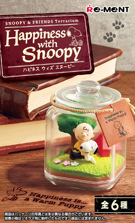 Snoopy Terrarium Happiness - Snoopy - Re-ment | Nippon Figures