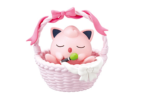 Pokemon - SLEEPING BASKET - Re-ment - Blind Box, Franchise: Pokemon, Brand: Re-ment, Release Date: 13th April 2020, Type: Blind Boxes, Box Dimensions: 100mm (Height) x 70mm (Width) x 70mm (Depth), Material: PVC, ABS, Number of types: 6 types, Store Name: Nippon Figures