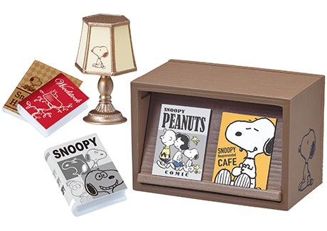Snoopy's BOOK CAFE - Re-ment - Blind Box, Release Date: 10th April 2023, Number of types: 8 types, Nippon Figures