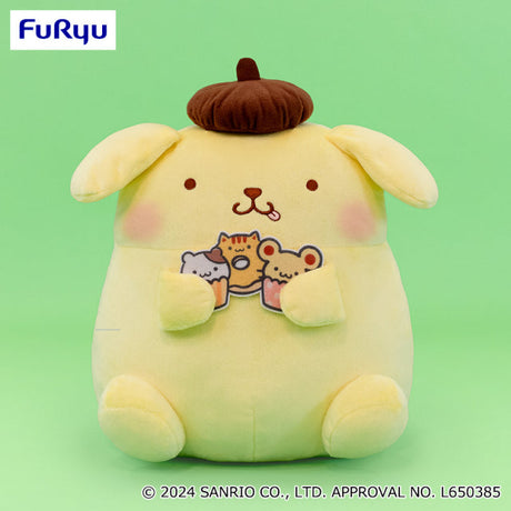 Sanrio - Pompompurin - Sweets Lick Big Plushie (FuRyu)