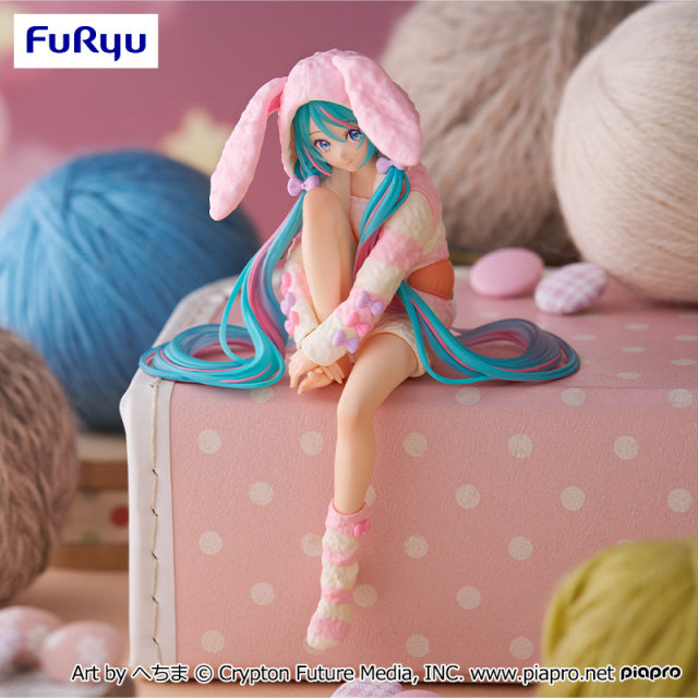 Vocaloid - Hatsune Miku - Noodle Stopper Figure ~Bunny Ears Pajamas~ (FuRyu)