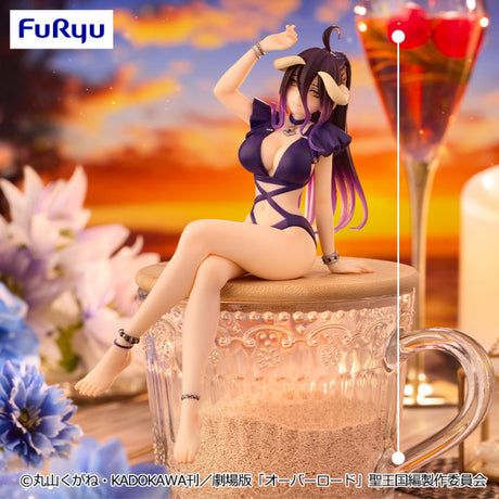 Overlord - Albedo - Noodle Stopper Figure ~Swimsuit Dark Purple ver.~ (FuRyu)