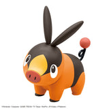 Pokémon - Tepig - Pokémon Model Kit Quick!! Collection No. 14 (Bandai), Easy assembly without tools, 82mm in total length, colorful finish, touch gate system, includes 1 sheet of stickers, Franchise: Pokémon, Brand: Bandai, Release Date: 2023-05-20, Type: Model Kit, Nippon Figures