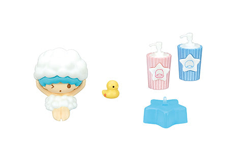 Sanrio - LittleTwinStars - Kirakira Yumeiro ♡ Bathtime - Re-ment - Blind Box, Franchise: Sanrio, Brand: Re-ment, Release Date: 13th February 2023, Type: Blind Boxes, Box Dimensions: 115mm (Height) x 70mm (Width) x 50mm (Depth), Material: PVC, ABS, Number of types: 8 types, Store Name: Nippon Figures