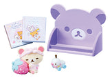Rilakkuma - Dreamy Pajama Party - Re-ment - Blind Box, San-X franchise, Re-ment brand, Released on 25th May 2020, Box Dimensions: 11.5 cm (H) x 7 cm (W) x 5.5 cm (D), Material: PVC, ABS, 6 types available, Nippon Figures