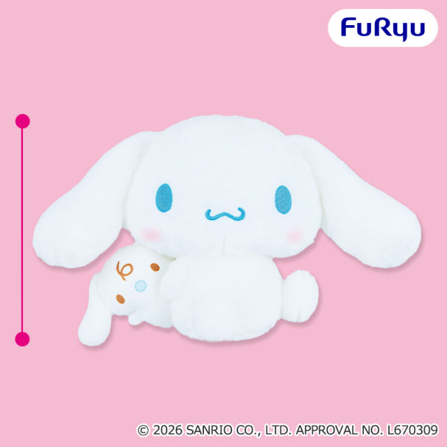 Sanrio - Cinnamoroll - Piggyride Back Pair Plush (FuRyu)