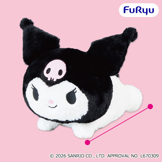 Sanrio - Kuromi - Super BIG Plush ~Lying Down~ (FuRyu)