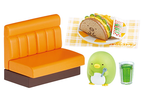 Sumikko Gurashi - Welcome! Sumikko Restaurant - Re-ment - Blind Box, San-X franchise, Re-ment brand, Release Date: 12th April 2021, Blind Boxes type, Box Dimensions: 11.5x7x5 cm, Material: PVC, ABS, Number of types: 8 types, Nippon Figures.