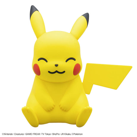 Pokémon - Pikachu (Sit) - Pokémon Model Kit Quick!! Collection No. 16 (Bandai), Easy assembly without the need for tools, Stands approximately 82mm tall, Franchise: Pokémon, Brand: Bandai, Release Date: 2023-10-21, Type: Model Kit, Store Name: Nippon Figures