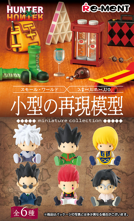 Hunter x Hunter - Small Reproduction Model - Re-ment - Blind Box, Franchise: Hunter x Hunter, Brand: Re-ment, Release Date: 29th January 2022, Type: Blind Boxes, Box Dimensions: 115mm (height) x 70mm (width) x 40mm (depth), Material: PVC, ABS, Number of types: 6 types, Store Name: Nippon Figures
