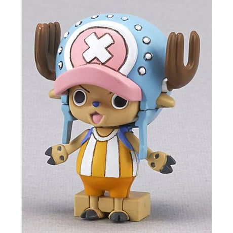One Piece - Chopper Tank - Chopper Robo No.1 Model Kit (Bandai), Featuring Chopper as the motif, collect 5 robots and enjoy ultimate combination, No tools required thanks to touch gate, Comes with 2 Chopper figures and 2 facial expressions, Franchise: One Piece, Brand: Bandai, Release Date: 2014-04-12, Type: Model Kit, Store Name: Nippon Figures