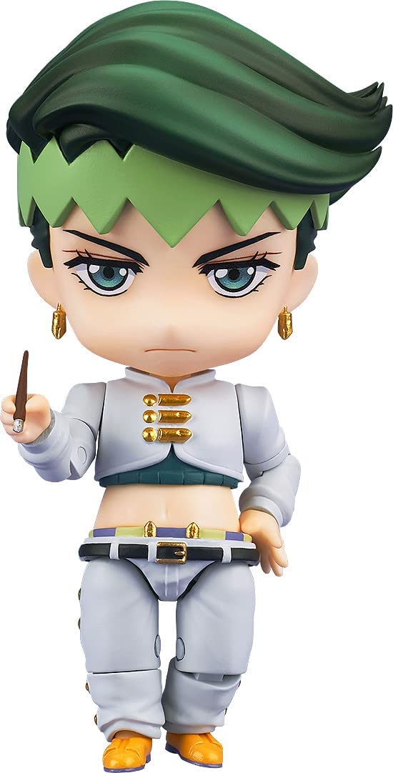 Diamond Is Unbreakable - JoJo's Bizarre Adventure - Heaven's Door - Kishibe Rohan - Nendoroid #1256 - 2023 Re-Release (Good Smile Company), Franchise: JoJo's Bizarre Adventure: Diamond Is Unbreakable, Release Date: 25. Dec 2023, Dimensions: H=100mm (3.9in), Nippon Figures