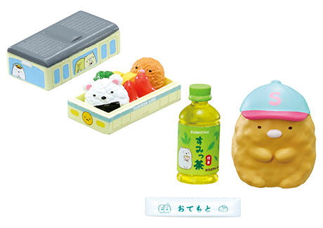 Sumikko Gurashi - Riding the Train and Departing! - Re-ment - Blind Box, San-X franchise, Re-ment brand, Release Date: 25th April 2022, Blind Boxes, Box Dimensions: 115mm (height) x 70mm (width) x 50mm (depth), Material: PVC, ABS, Number of types: 8 types, Nippon Figures