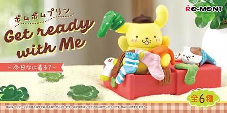 Sanrio - Pompompurin Get ready with Me: What Should I Wear Today? - Re-ment - Blind Box