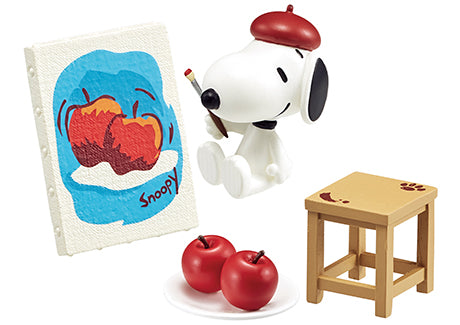 SNOOPY - Art Studio - Re-ment - Blind Box, Release Date: 18th April 2022, Number of types: 8 types, Nippon Figures