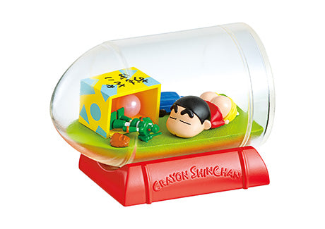 Crayon Shin-chan - Terrarium Everyday Fun! - Re-ment - Blind Box, Franchise: Crayon Shin-Chan, Brand: Re-ment, Release Date: 29th April 2023, Type: Blind Boxes, Box Dimensions: 115 (Height) x 70 (Width) x 70 (Depth) mm, Material: PVC, ABS, Number of types: 6 types, Store Name: Nippon Figures