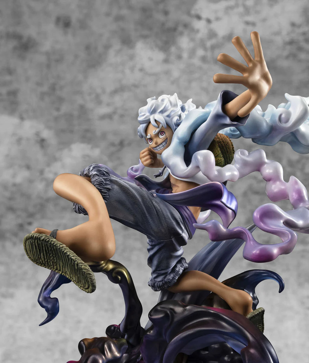 One Piece - Monkey D. Luffy - Portrait Of Pirates "WA-MAXIMUM" - Gear 5 (MegaHouse), Franchise: One Piece, Brand: MegaHouse, Release Date: 31. Jul 2024, Dimensions: W=220mm (8.58in) L=245mm (9.56in) H=230mm (8.97in), Nippon Figures